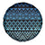 Maori Niho Taniwha Te Wheiao Spare Tire Cover Moana Blue - Polynesian Pride