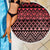 Maori Niho Taniwha Te Wheiao Beach Blanket Terracotta - Polynesian Pride