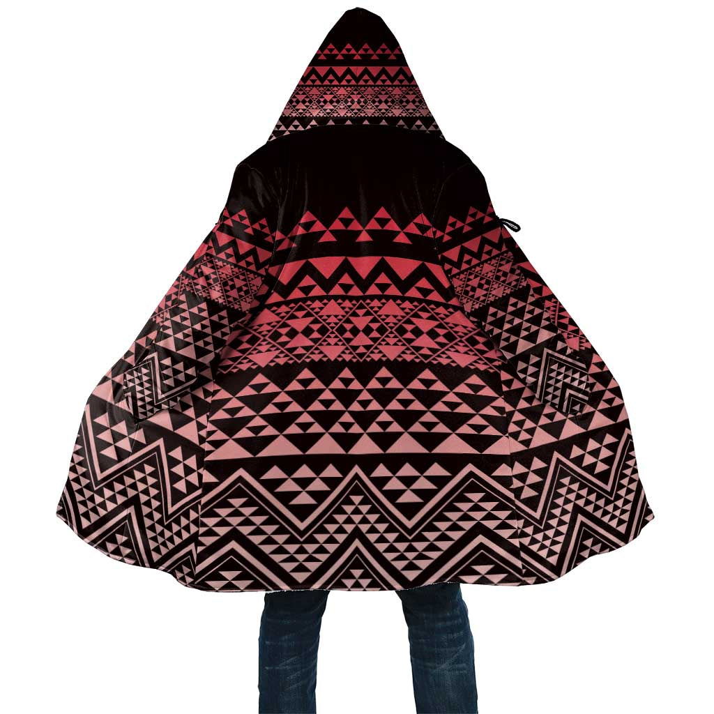 Maori Niho Taniwha Te Wheiao Cloak Terracotta - Polynesian Pride