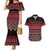 Maori Niho Taniwha Te Wheiao Couples Matching Mermaid Dress and Hawaiian Shirt Terracotta - Polynesian Pride
