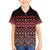 Maori Niho Taniwha Te Wheiao Family Matching Long Sleeve Bodycon Dress and Hawaiian Shirt Terracotta - Polynesian Pride