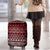 Maori Niho Taniwha Te Wheiao Luggage Cover Terracotta - Polynesian Pride