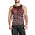 Maori Niho Taniwha Te Wheiao Men Tank Top Terracotta - Polynesian Pride