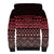 Maori Niho Taniwha Te Wheiao Sherpa Hoodie Terracotta - Polynesian Pride