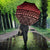 Maori Niho Taniwha Te Wheiao Umbrella Terracotta - Polynesian Pride
