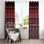 Maori Niho Taniwha Te Wheiao Window Curtain Terracotta - Polynesian Pride