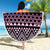 Maori Niho Taniwha Te Wheiao Beach Blanket Waiporoporo - Polynesian Pride