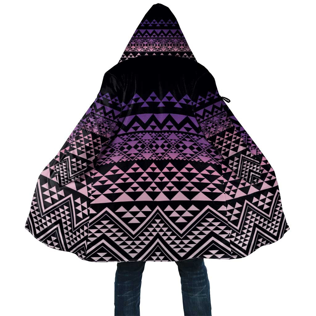 Maori Niho Taniwha Te Wheiao Cloak Waiporoporo - Polynesian Pride