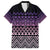 Maori Niho Taniwha Te Wheiao Family Matching Long Sleeve Bodycon Dress and Hawaiian Shirt Waiporoporo - Polynesian Pride