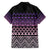 Maori Niho Taniwha Te Wheiao Family Matching Long Sleeve Bodycon Dress and Hawaiian Shirt Waiporoporo - Polynesian Pride