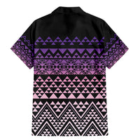 Maori Niho Taniwha Te Wheiao Family Matching Mermaid Dress and Hawaiian Shirt Waiporoporo LT7 - Polynesian Pride