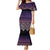 Maori Niho Taniwha Te Wheiao Family Matching Mermaid Dress and Hawaiian Shirt Waiporoporo - Polynesian Pride