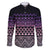 Maori Niho Taniwha Te Wheiao Family Matching Puletasi and Hawaiian Shirt Waiporoporo - Polynesian Pride