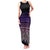 Maori Niho Taniwha Te Wheiao Family Matching Tank Maxi Dress and Hawaiian Shirt Waiporoporo - Polynesian Pride