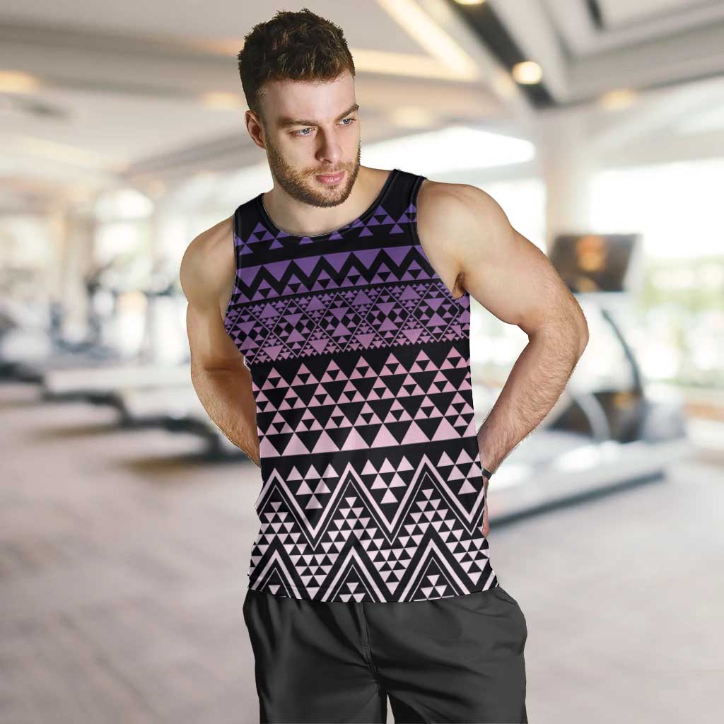 Maori Niho Taniwha Te Wheiao Men Tank Top Waiporoporo - Polynesian Pride
