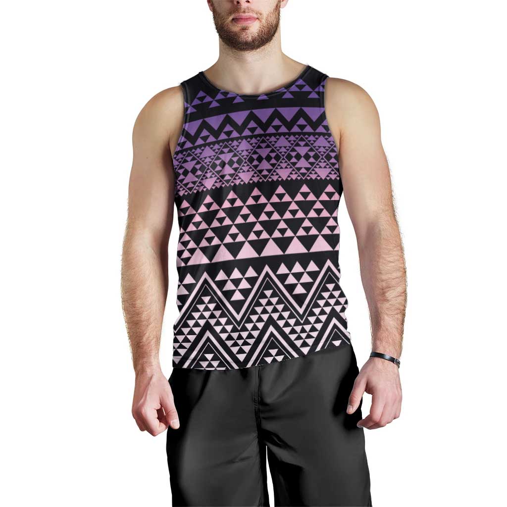 Maori Niho Taniwha Te Wheiao Men Tank Top Waiporoporo - Polynesian Pride