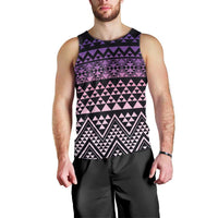 Maori Niho Taniwha Te Wheiao Men Tank Top Waiporoporo - Polynesian Pride
