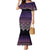 Maori Niho Taniwha Te Wheiao Mermaid Dress Waiporoporo - Polynesian Pride