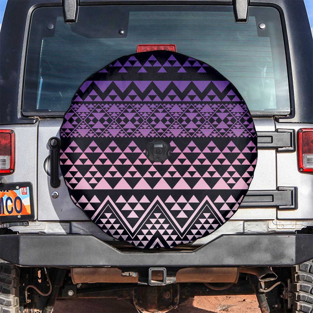 Maori Niho Taniwha Te Wheiao Spare Tire Cover Waiporoporo - Polynesian Pride