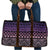 Maori Niho Taniwha Te Wheiao Travel Bag Waiporoporo - Polynesian Pride