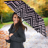 Maori Niho Taniwha Te Wheiao Umbrella Waiporoporo - Polynesian Pride