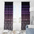 Maori Niho Taniwha Te Wheiao Window Curtain Waiporoporo - Polynesian Pride