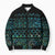 Maori Niho Taniwha Te Wheiao Bomber Puffer Jacket Paua Shell - Polynesian Pride