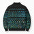 Maori Niho Taniwha Te Wheiao Bomber Puffer Jacket Paua Shell - Polynesian Pride