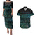 Maori Niho Taniwha Te Wheiao Couples Matching Puletasi and Hawaiian Shirt Paua Shell - Polynesian Pride