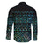 Maori Niho Taniwha Te Wheiao Family Matching Long Sleeve Bodycon Dress and Hawaiian Shirt Paua Shell - Polynesian Pride