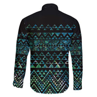 Maori Niho Taniwha Te Wheiao Family Matching Mermaid Dress and Hawaiian Shirt Paua Shell - Polynesian Pride