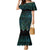 Maori Niho Taniwha Te Wheiao Family Matching Mermaid Dress and Hawaiian Shirt Paua Shell - Polynesian Pride