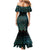 Maori Niho Taniwha Te Wheiao Family Matching Mermaid Dress and Hawaiian Shirt Paua Shell - Polynesian Pride