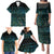 Maori Niho Taniwha Te Wheiao Family Matching Puletasi and Hawaiian Shirt Paua Shell - Polynesian Pride