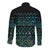 Maori Niho Taniwha Te Wheiao Long Sleeve Button Shirt Paua Shell - Polynesian Pride