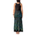 Maori Niho Taniwha Te Wheiao Tank Maxi Dress Paua Shell - Polynesian Pride