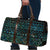 Maori Niho Taniwha Te Wheiao Travel Bag Paua Shell - Polynesian Pride