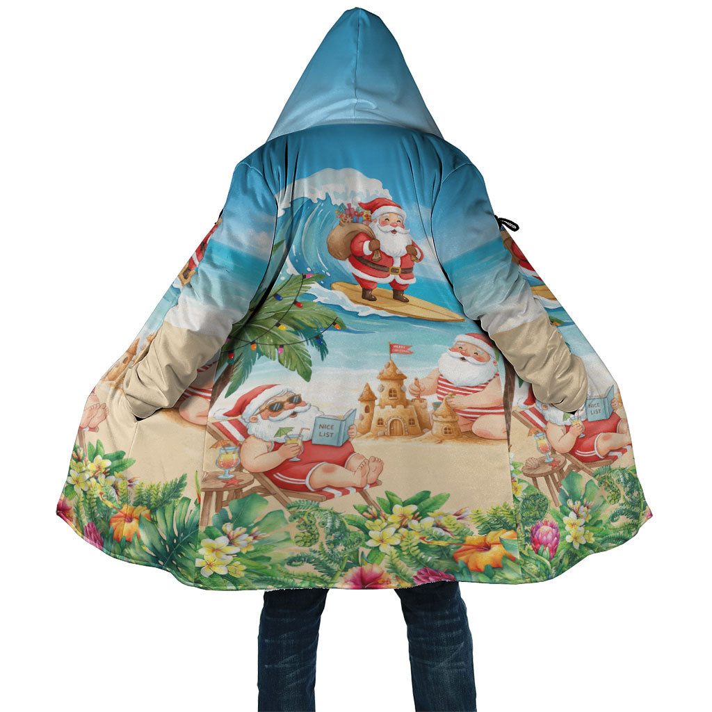 Tropical Christmas Funny Santa Cloak Beach Vacation LT7 Unisex Multicolor - Polynesian Pride