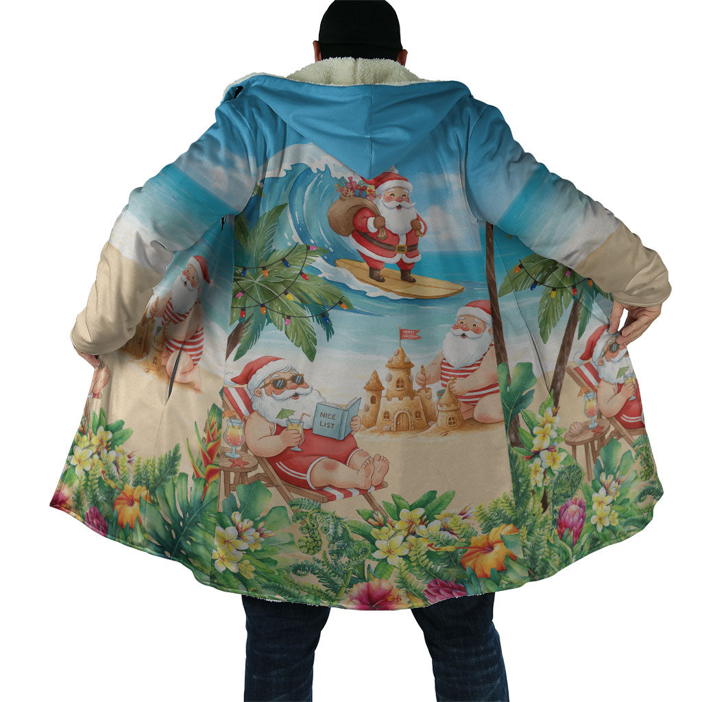 Tropical Christmas Funny Santa Cloak Beach Vacation LT7 - Polynesian Pride