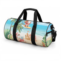 Tropical Christmas Funny Santa Duffle Bag Beach Vacation LT7 - Polynesian Pride