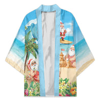 Tropical Christmas Funny Santa Kimono Beach Vacation LT7 Unisex Multicolor - Polynesian Pride