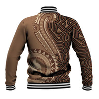 Papua New Guinea Oro Tapa Motif Baseball Jacket Classic