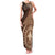 Papua New Guinea Oro Tapa Motif Family Matching Tank Maxi Dress and Hawaiian Shirt Classic