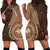 Papua New Guinea Oro Tapa Motif Hoodie Dress Classic