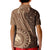 Papua New Guinea Oro Tapa Motif Kid Polo Shirt Classic