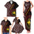 Papua New Guinea Oro Tapa Motif Family Matching Tank Maxi Dress and Hawaiian Shirt Special