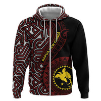 Papua New Guinea Oro Tapa Motif Hoodie Special