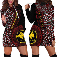 Papua New Guinea Oro Tapa Motif Hoodie Dress Special