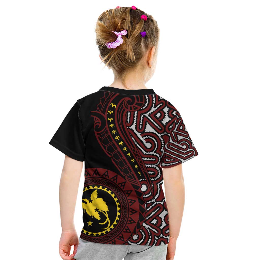 Papua New Guinea Oro Tapa Motif Kid T Shirt Special