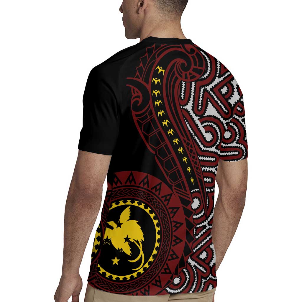 Papua New Guinea Oro Tapa Motif Rugby Jersey Special